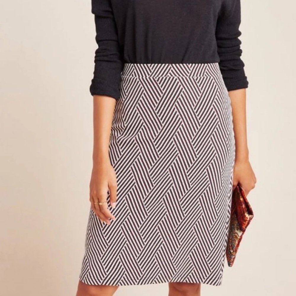Anthropologie | Maeve Lidia knit Pencil Skirt